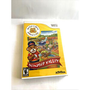 Build-A-Bear Workshop [ Friendship Valley ] Nintendo Wii Video Game New Sealed